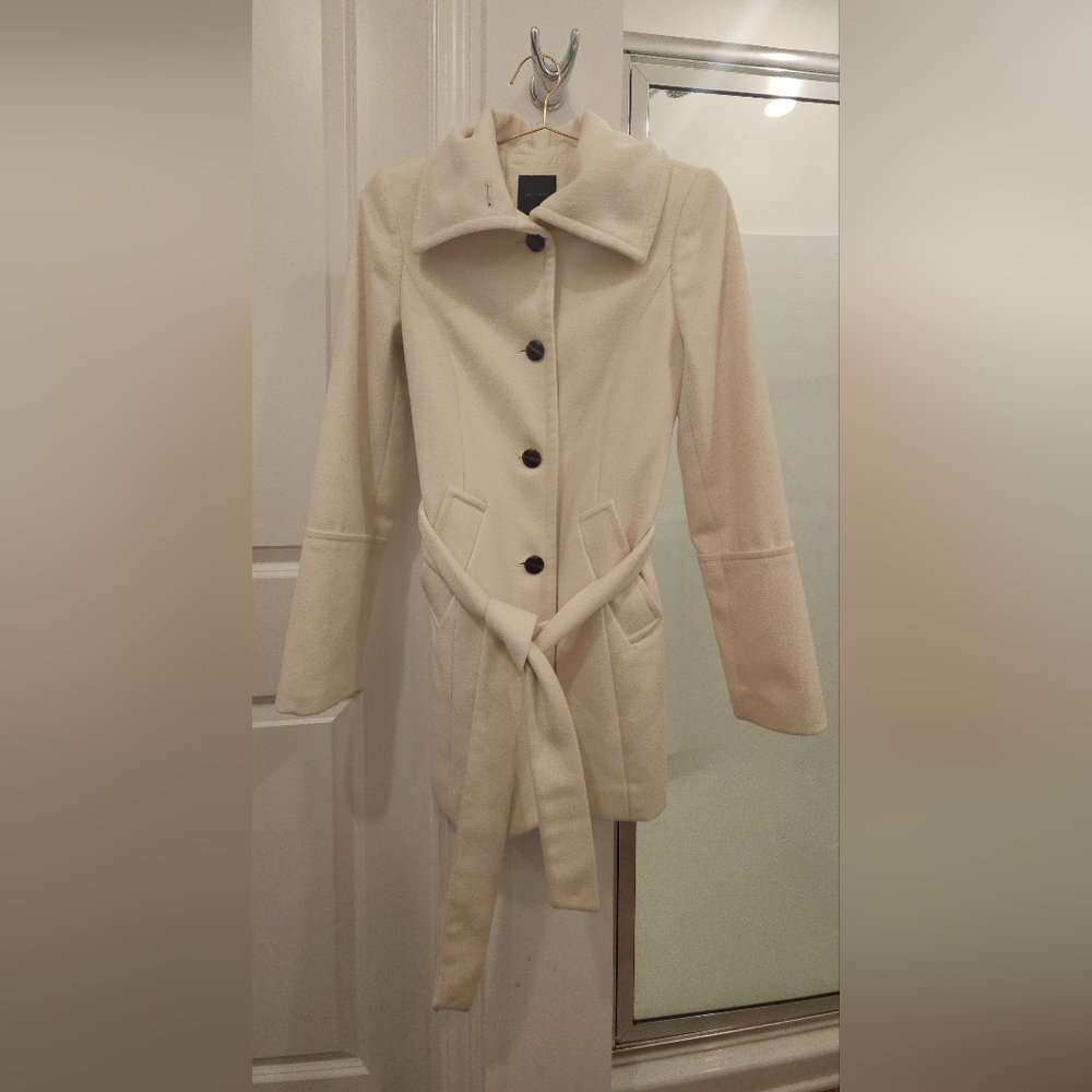 The Limited Cream Trench Coat